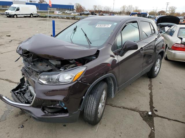 Photo 2 from auction – 2021 CHEVROLET TRAX LS with VIN KL7CJNSB3MB349747