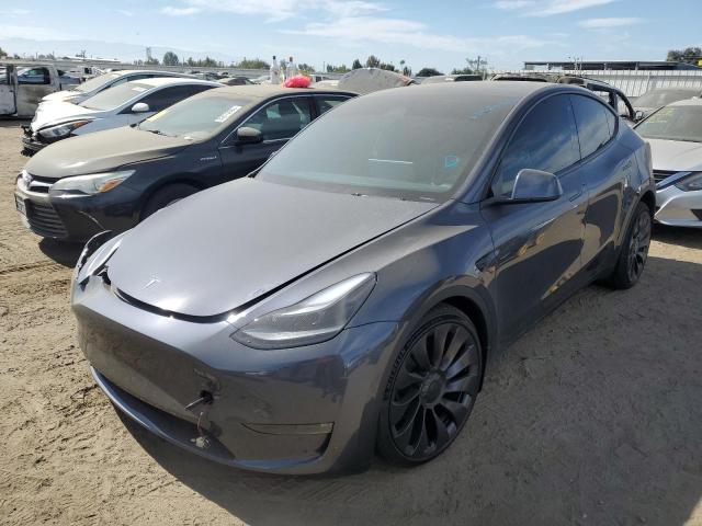 Photo 2 from auction – 2022 TESLA MODEL Y with VIN 7SAYGDEF9NF560615