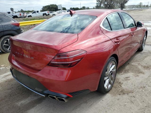 Photo 3 from auction – 2022 GENESIS G70 BASE with VIN KMTG34TA2NU093395