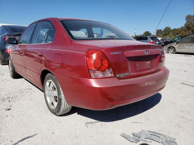 Photo 3 from auction – 2004 HYUNDAI ELANTRA GL with VIN KMHDN46D14U730692