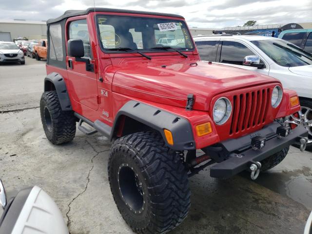 JEEP WRANGLER X 2005 with VIN 1J4FA39S45P364945 - Photo from auction
