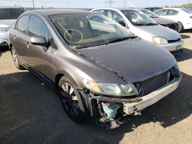 HONDA CIVIC EX 2010 with VIN 19XFA1F89AE046736 - Photo from auction