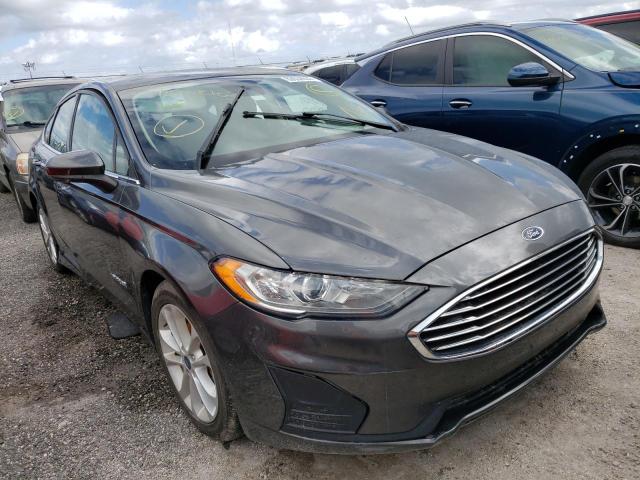 FORD FUSION SE 2019 with VIN 3FA6P0LU3KR139570 - Photo from auction