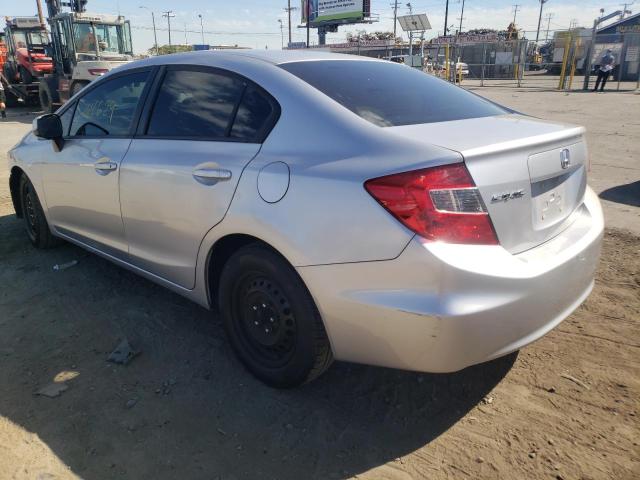 Photo 3 from auction – 2012 HONDA CIVIC LX with VIN 19XFB2F58CE341452
