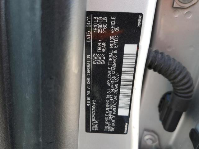 Photo 10 from auction – 2012 VOLVO S60 T5 with VIN YV1622FS0C2054412
