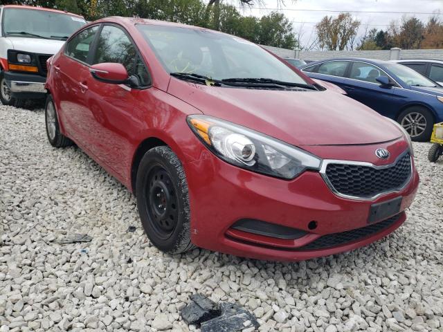 KIA FORTE LX 2016 with VIN KNAFX4A66G5609099 - Photo from auction