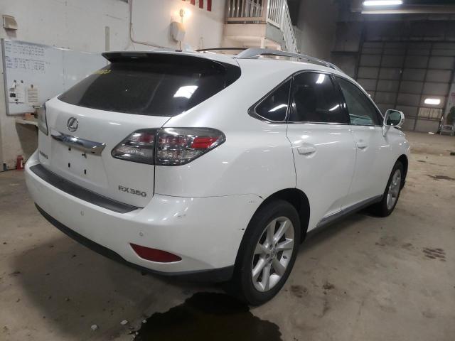Photo 4 from auction – 2010 LEXUS RX 350 with VIN JTJBK1BA4A2420801