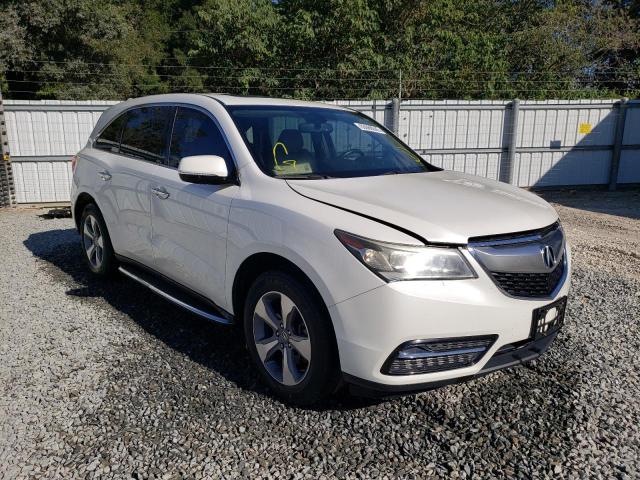ACURA MDX 2014 with VIN 5FRYD3H20EB002935 - Photo from auction