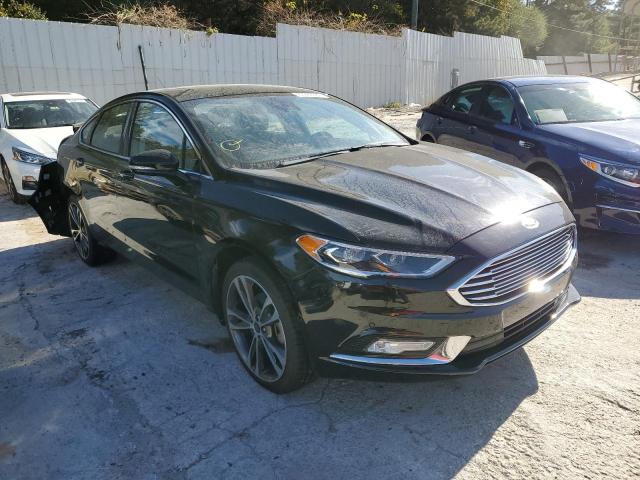FORD FUSION TIT 2017 with VIN 3FA6P0K90HR289416 - Photo from auction