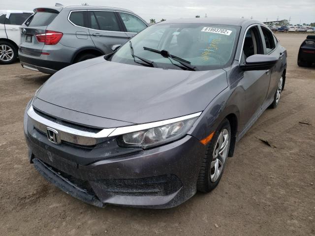 Photo 2 from auction – 2017 HONDA CIVIC LX with VIN 19XFC2E56HE014232