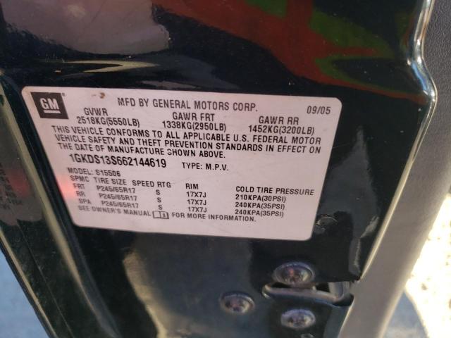 Photo 10 from auction – 2006 GMC ENVOY with VIN 1GKDS13S662144619