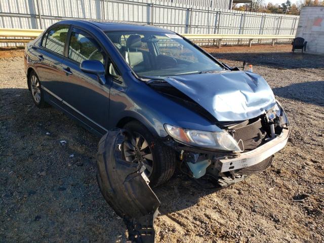 HONDA CIVIC EXL 2009 with VIN 19XFA16909E002578 - Photo from auction