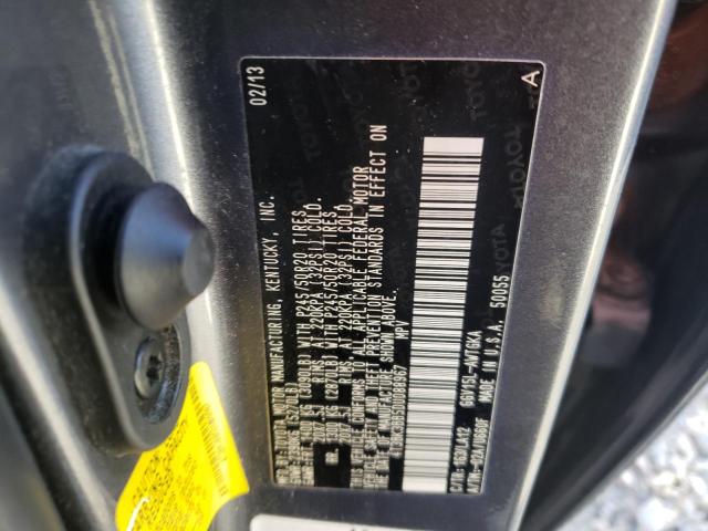 Photo 10 from auction – 2013 TOYOTA VENZA LE with VIN 4T3BK3BB5DU088967