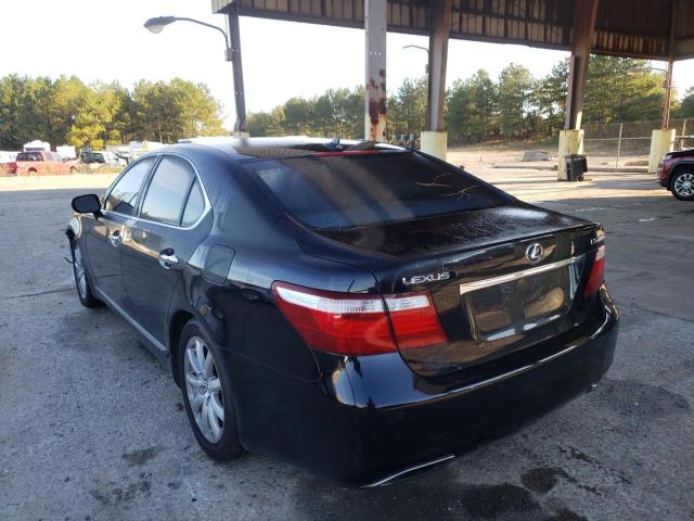 Photo 3 from auction – 2007 LEXUS LS 460 with VIN JTHBL46F975048708