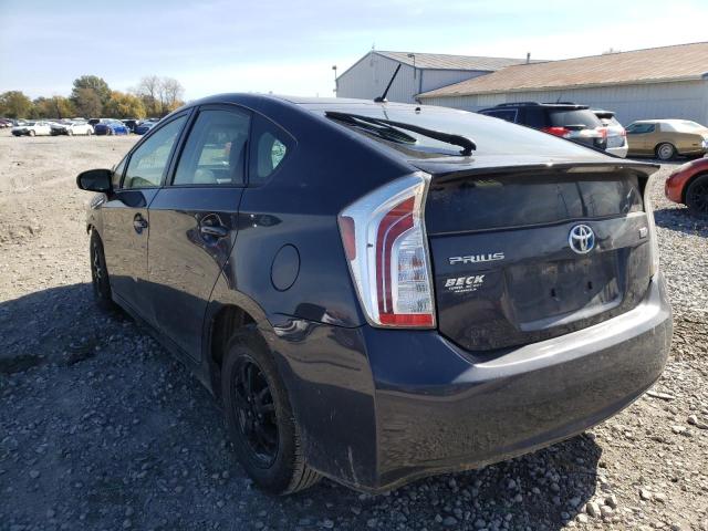 Photo 3 from auction – 2012 TOYOTA PRIUS with VIN JTDKN3DU1C1576767