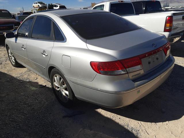 Photo 3 from auction – 2006 HYUNDAI AZERA SE with VIN KMHFC46FX6A062296