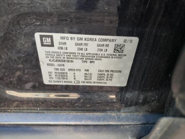 Photo 10 from auction – 2013 BUICK ENCORE CON with VIN KL4CJBSB3DB130184
