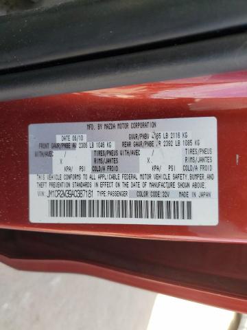 Photo 10 from auction – 2010 MAZDA 5 with VIN JM1CR2W39A0387181