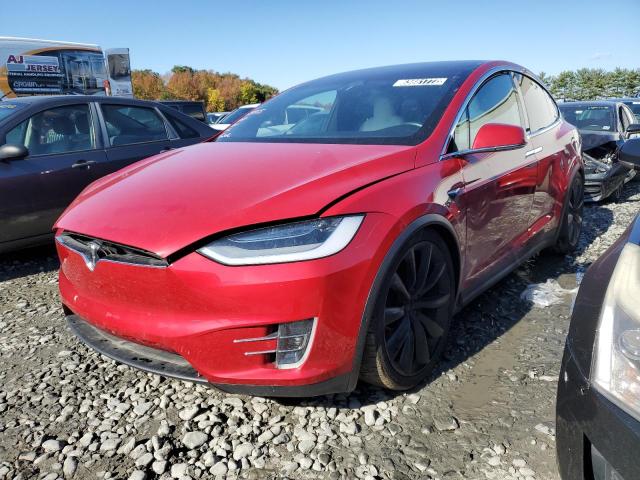 Photo 2 from auction – 2020 TESLA MODEL X with VIN 5YJXCBE21LF299015