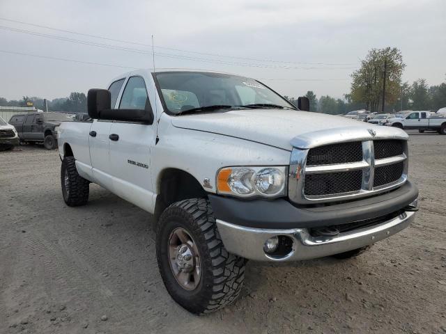 DODGE RAM 2500 S 2005 with VIN 3D7KS28C25G846071 - Photo from auction