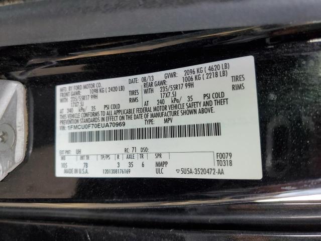 Photo 10 from auction – 2014 FORD ESCAPE S with VIN 1FMCU0F70EUA70969