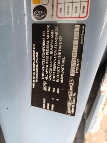 Photo 10 from auction – 2019 ASTON MARTIN DB11 with VIN SCFRMFCW3KGM05215