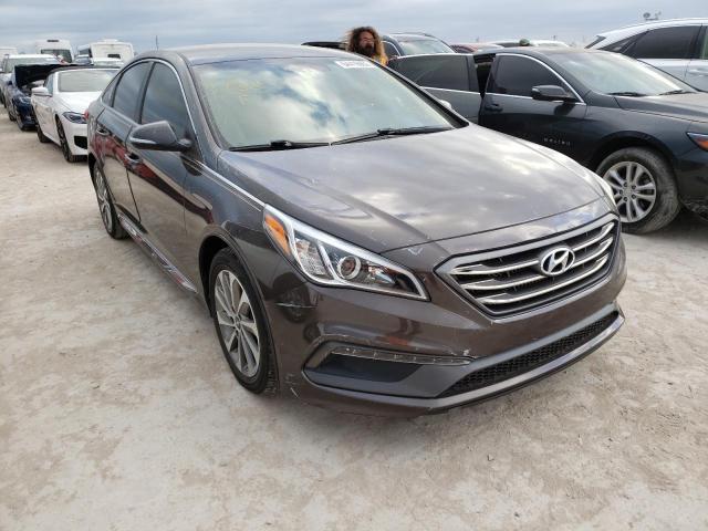 HYUNDAI SONATA SPO 2016 with VIN 5NPE34AF3GH297964 - Photo from auction