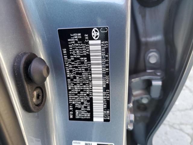 Photo 10 from auction – 2021 TOYOTA COROLLA LE with VIN 5YFEPMAE4MP171283