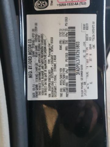 Photo 10 from auction – 2011 FORD FUSION HYB with VIN 3FADP0L37BR265803