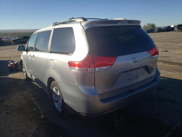 Photo 3 from auction – 2011 TOYOTA SIENNA LE with VIN 5TDKK3DC2BS019061