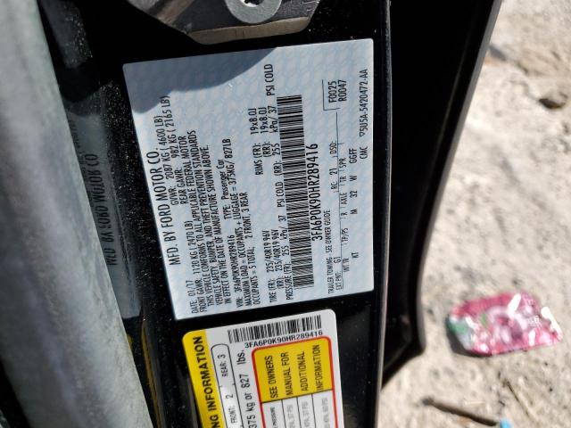 Photo 10 from auction – 2017 FORD FUSION TIT with VIN 3FA6P0K90HR289416