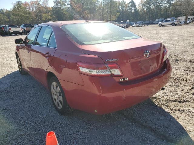 Photo 3 from auction – 2010 TOYOTA CAMRY BASE with VIN 4T1BF3EK2AU109066