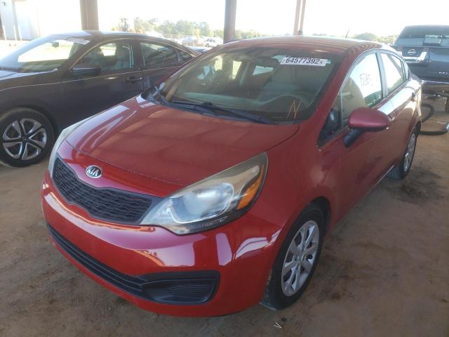 Photo 2 from auction – 2014 KIA RIO LX with VIN KNADM4A33E6325586