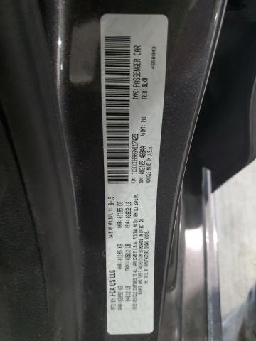 Photo 10 from auction – 2016 CHRYSLER 200 S with VIN 1C3CCCBB0GN117423