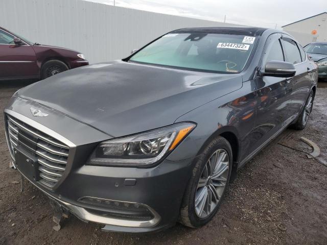 Photo 2 from auction – 2018 GENESIS G80 BASE with VIN KMHGN4JE2JU242361