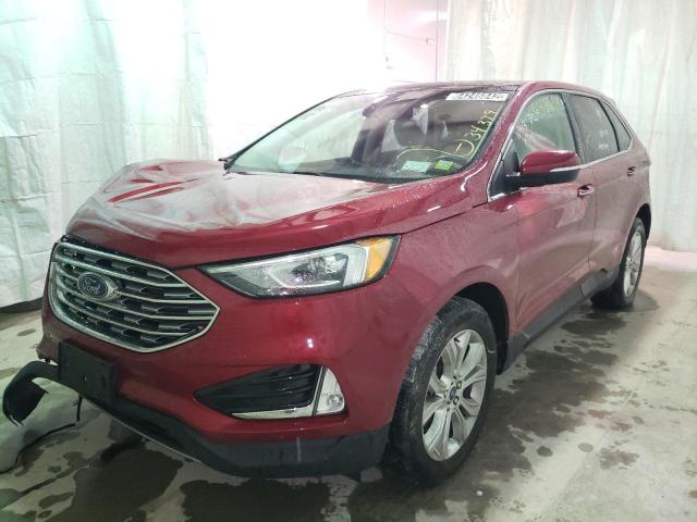Photo 2 from auction – 2021 FORD EDGE TITAN with VIN 2FMPK4K92MBA21136