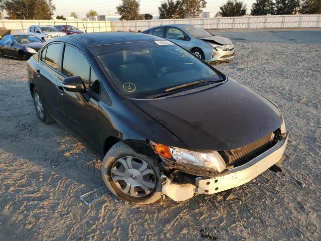 HONDA CIVIC HYBR 2012 with VIN JHMFB4F28CS005068 - Photo from auction