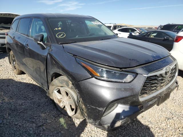 Photo 1 from auction – 2021 TOYOTA HIGHLANDER with VIN 5TDCZRBHXMS529405
