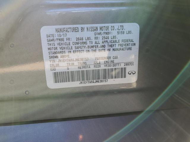 Photo 10 from auction – 2018 INFINITI Q50 LUXE with VIN JN1EV7AR4JM438157