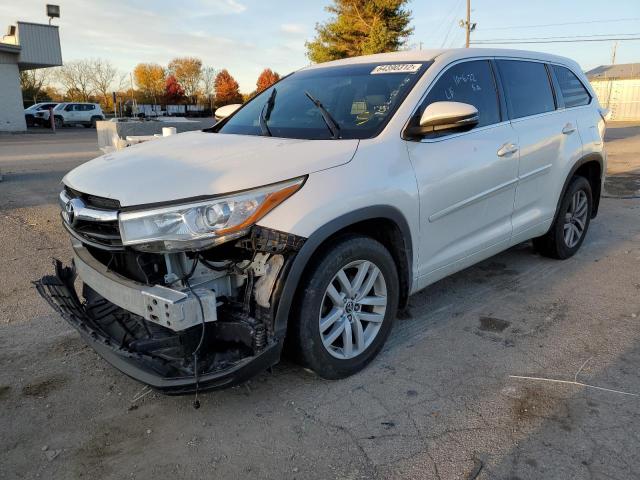 Photo 2 from auction – 2016 TOYOTA HIGHLANDER with VIN 5TDBKRFH9GS284837