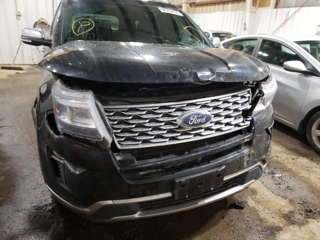 Photo 9 from auction – 2018 FORD EXPLORER P with VIN 1FM5K8HT5JGC73954