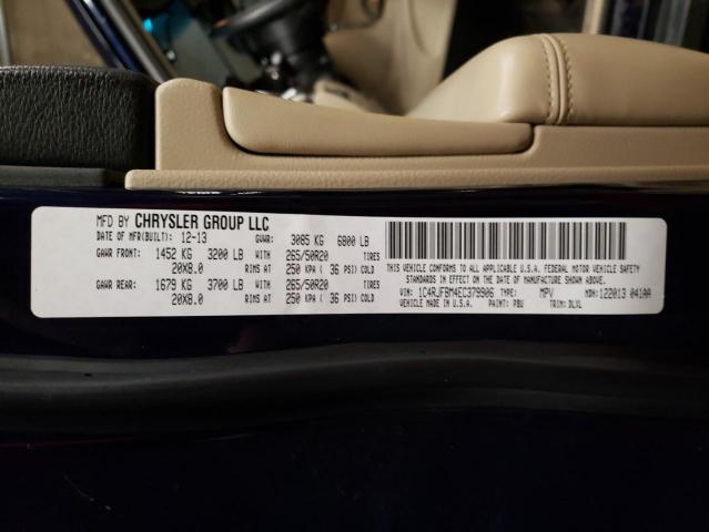 Photo 10 from auction – 2014 JEEP GRAND CHER with VIN 1C4RJFBM4EC379906