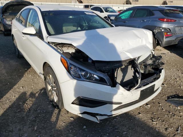 HYUNDAI SONATA SE 2016 with VIN 5NPE24AF0GH306123 - Photo from auction