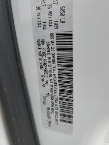 Photo 10 from auction – 2016 CHRYSLER TOWN & COU with VIN 2C4RC1BG4GR289513