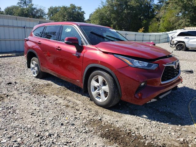 TOYOTA HIGHLANDER 2020 with VIN 5TDBBRCH6LS502117 - Photo from auction