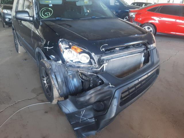 Photo 9 from auction – 2005 HONDA CR-V LX with VIN JHLRD68535C001599
