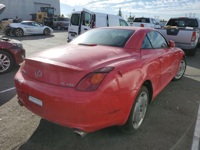 Photo 4 from auction – 2003 LEXUS SC 430 with VIN JTHFN48Y230041357