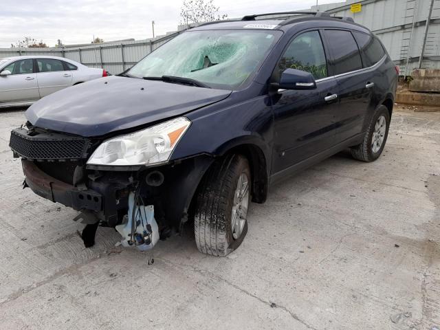 Photo 2 from auction – 2010 CHEVROLET TRAVERSE L with VIN 1GNLRFED9AS125058