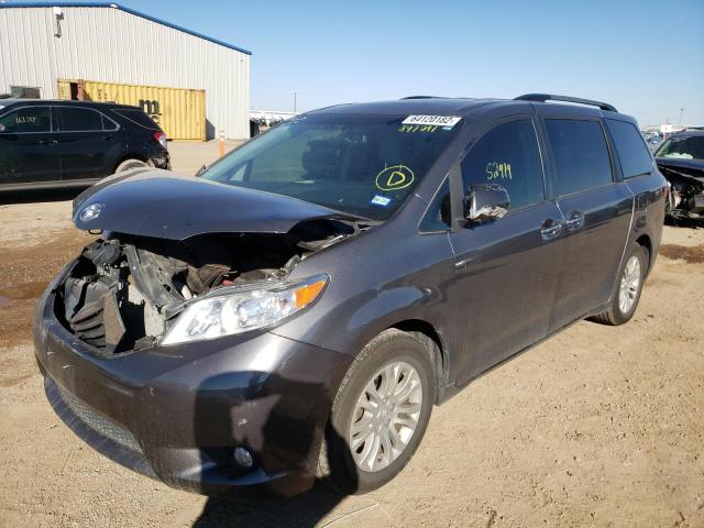 Photo 2 from auction – 2017 TOYOTA SIENNA XLE with VIN 5TDYZ3DC5HS897291