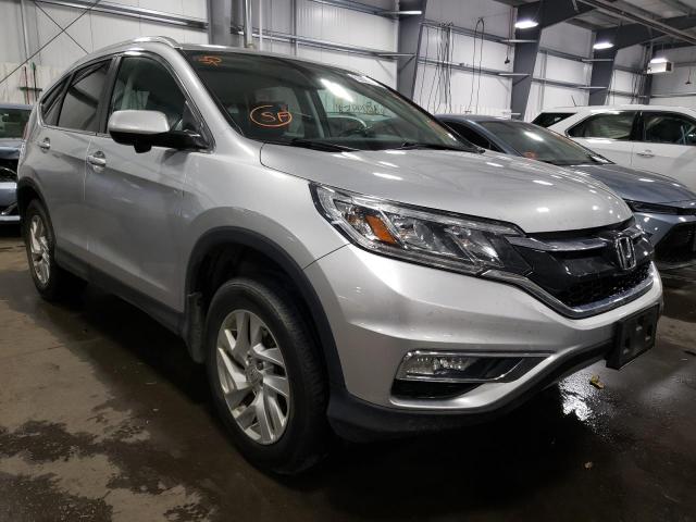 HONDA CR-V EXL 2015 with VIN 5J6RM4H75FL038703 - Photo from auction